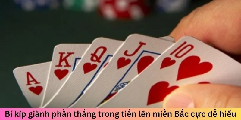 Bí kíp giành phần thắng trong tiến lên miền Bắc cực dễ hiểu